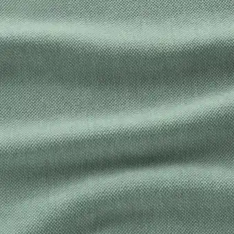IKEA Zachte, getextureerde groene stof van dichtbij, met kwaliteitsweefsel en zachte glans aanbieding