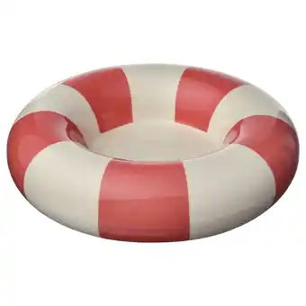 IKEA Rood & wit gestreepte life preserver kandelaar aanbieding