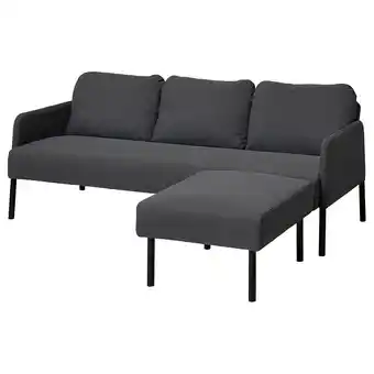 IKEA Glostad 3-zitsbank met chaise longue aanbieding