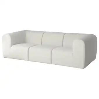 IKEA Moderne grijze bank, strak, knus aanbieding