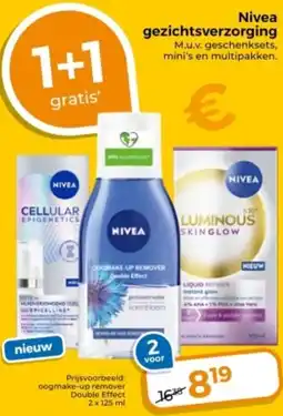 Trekpleister Nivea gezichtsverzorging aanbieding