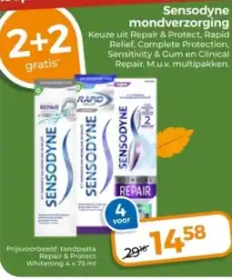 Trekpleister Sensodyne mondverzorging aanbieding