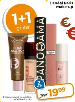 Trekpleister L'Oréal Paris make-up aanbieding