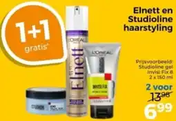 Trekpleister Elnett en Studioline haarstyling aanbieding