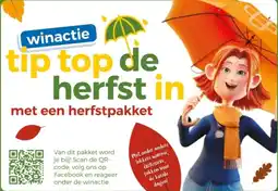 Trekpleister Tip top de herfst in met een herfstpakket aanbieding