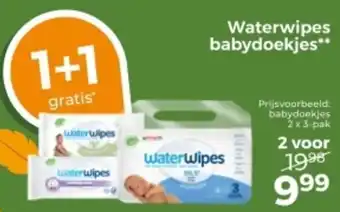 Trekpleister Waterwipes babydoekjes aanbieding