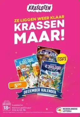 Trekpleister Krasloten aanbieding