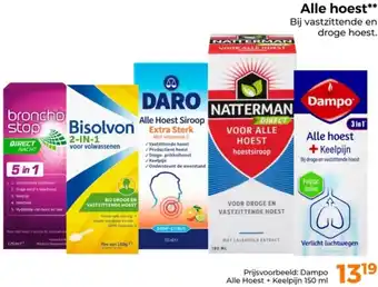 Trekpleister Alle hoest aanbieding