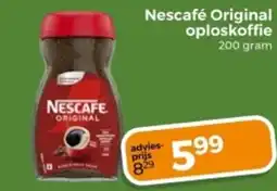 Trekpleister Nescafé Original oploskoffie aanbieding