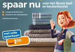 Trekpleister Voor het fijnste bad en keukentextiel aanbieding