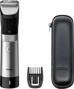 MediaMarkt Series 9000 BaardTrimmer Zilver BT9810/15 aanbieding