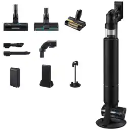 MediaMarkt Samsung Bespoke Ai Jet Ultra Steelstofzuiger Vs90f40dek Incl. Kruimelzuiger Zwart aanbieding