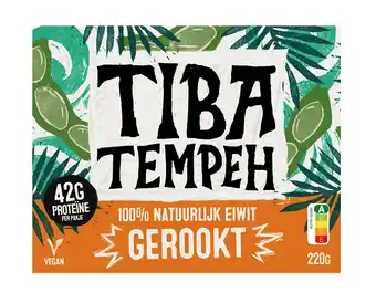 PLUS Tiba Tempeh Tempeh blok gerookt aanbieding