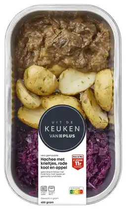 PLUS Uit de keuken van Hachee met krieltjes en rode kool aanbieding