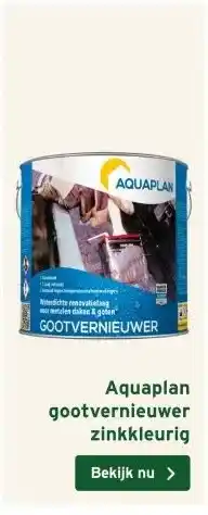 GAMMA Aquaplan gootvernieuwer zinkkleurig aanbieding