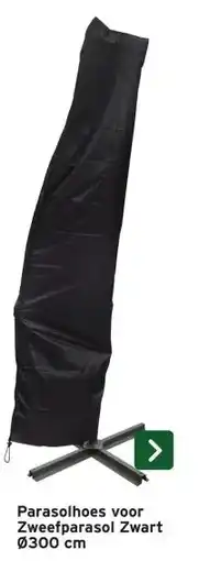 GAMMA Parasolhoes voor Zweefparasol Zwart aanbieding