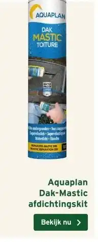GAMMA Aquaplan Dak Mastic afdichtingskit aanbieding