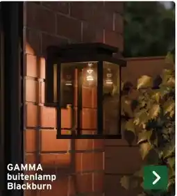 GAMMA GAMMA buitenlamp Blackburn aanbieding