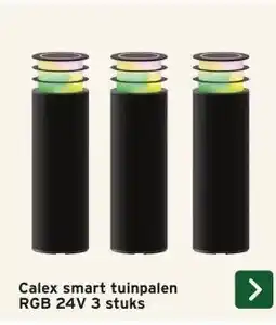 GAMMA Calex smart tuinpalen RGB 24V aanbieding