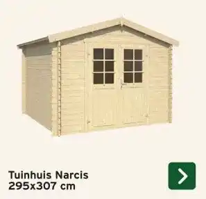 GAMMA Tuinhuis Narcis aanbieding