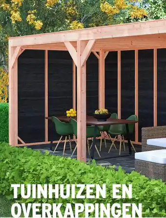 GAMMA Tuinhuizen en overkappingen aanbieding