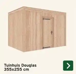 GAMMA Tuinhuis Douglas aanbieding