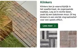 GAMMA Klinkers aanbieding