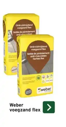 GAMMA Weber voegzand flex aanbieding