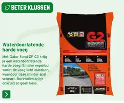 GAMMA Waterdoorlatende harde voeg aanbieding