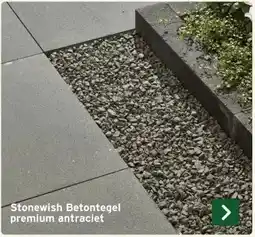 GAMMA Stonewish Betontegel premium antraciet aanbieding