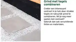 GAMMA Grind met tegels combineren aanbieding