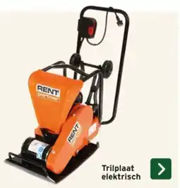 GAMMA Trilplaat elektrisch aanbieding