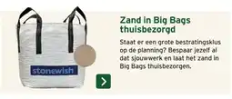 GAMMA Zand in Big Bags thuisbezorgd aanbieding