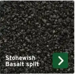 GAMMA Stonewish Basalt split aanbieding