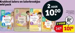 Kruidvat Kruidvat luiers en luierbroekjes mid pack aanbieding