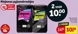 Kruidvat Ninjamas pyjamabroekjes aanbieding