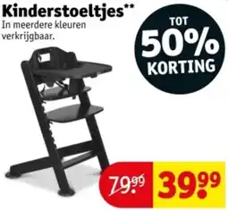 Kruidvat Kinderstoeltjes aanbieding