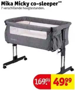 Kruidvat Mika Micky co-sleeper aanbieding
