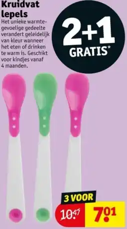 Kruidvat Kruidvat lepels aanbieding