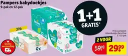 Kruidvat Pampers babydoekjes aanbieding