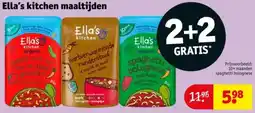 Kruidvat Ella's kitchen maaltijden aanbieding