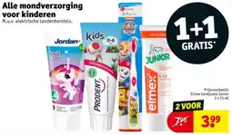Kruidvat Alle mondverzorging voor kinderen aanbieding