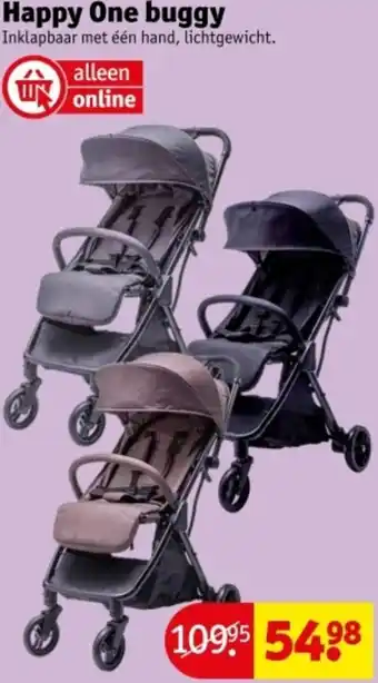 Kruidvat Happy One buggy aanbieding