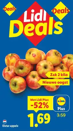 Lidl Elstar appels aanbieding