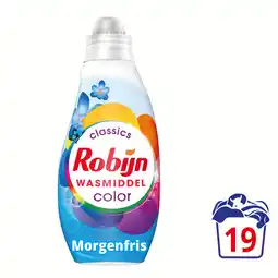 PLUS Robijn Klein & krachtig color morgenfris 19sc aanbieding