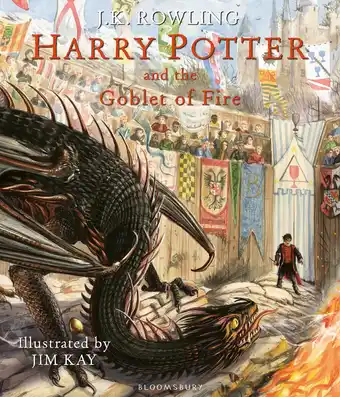 Amazon Harry Potter and the Goblet of Fire: Illustrated Edition aanbieding