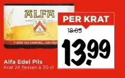 Vomar Voordeelmarkt Alfa Edel Pils aanbieding