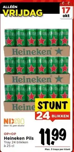 Vomar Voordeelmarkt Heineken Pils aanbieding