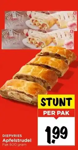 Vomar Voordeelmarkt Apfelstrudel aanbieding