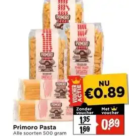 Vomar Voordeelmarkt Primoro Pasta aanbieding